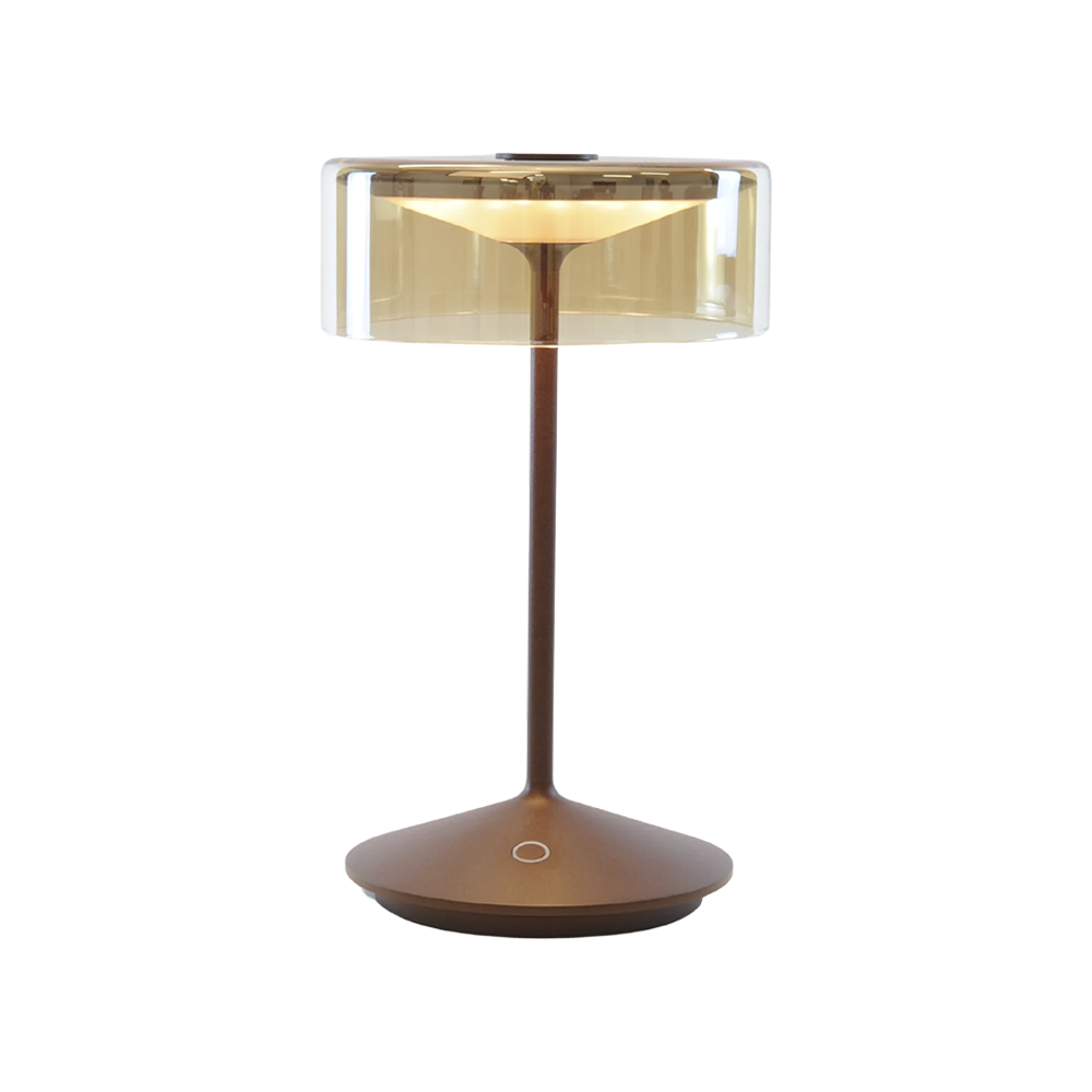 Lampe de table Coastvale marron