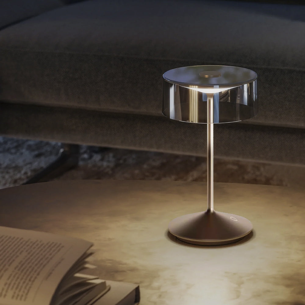 Lampe de table Coastvale marron