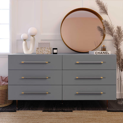 Commode 6 tiroirs Glade Grey