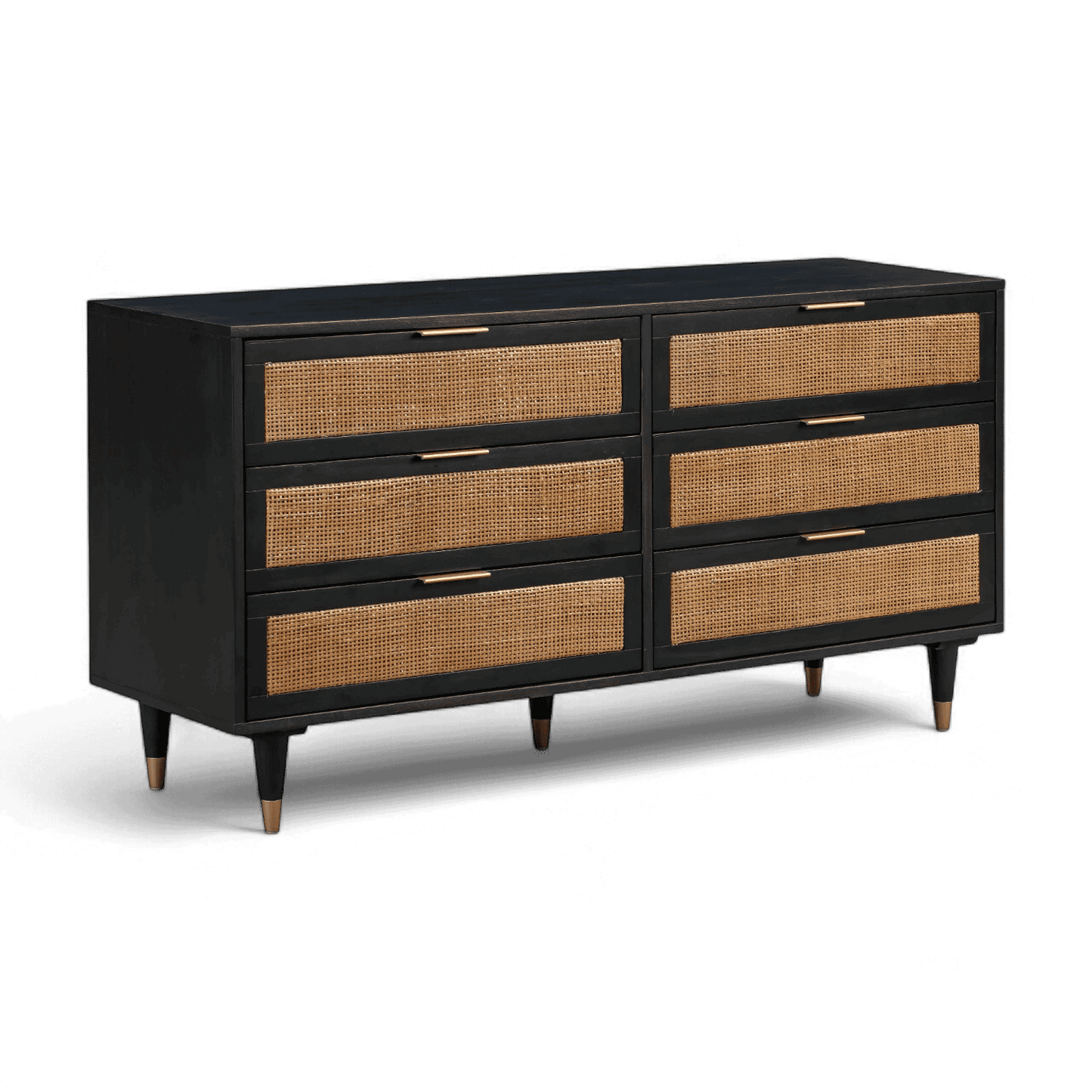 Commode 6 tiroirs Ignis Noir