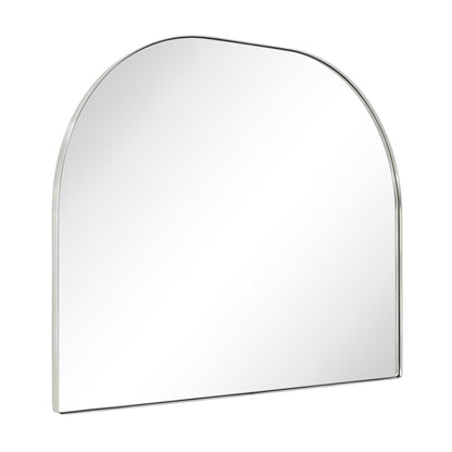 Grand miroir arqué TEHOME Dezerae pour manteau de cheminée, 40'' L x 32'' H