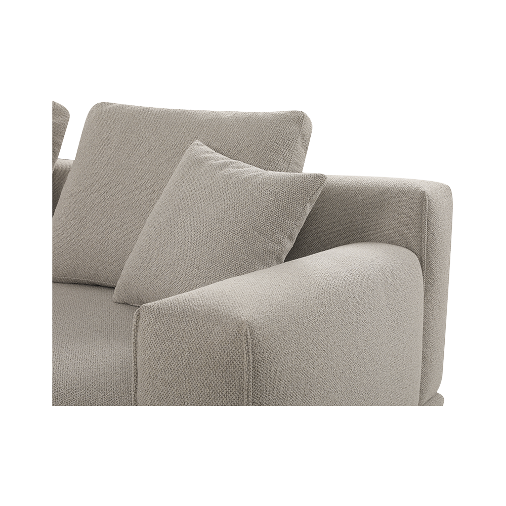 Canapé sectionnel Eden beige