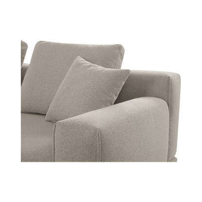 Canapé sectionnel Eden beige