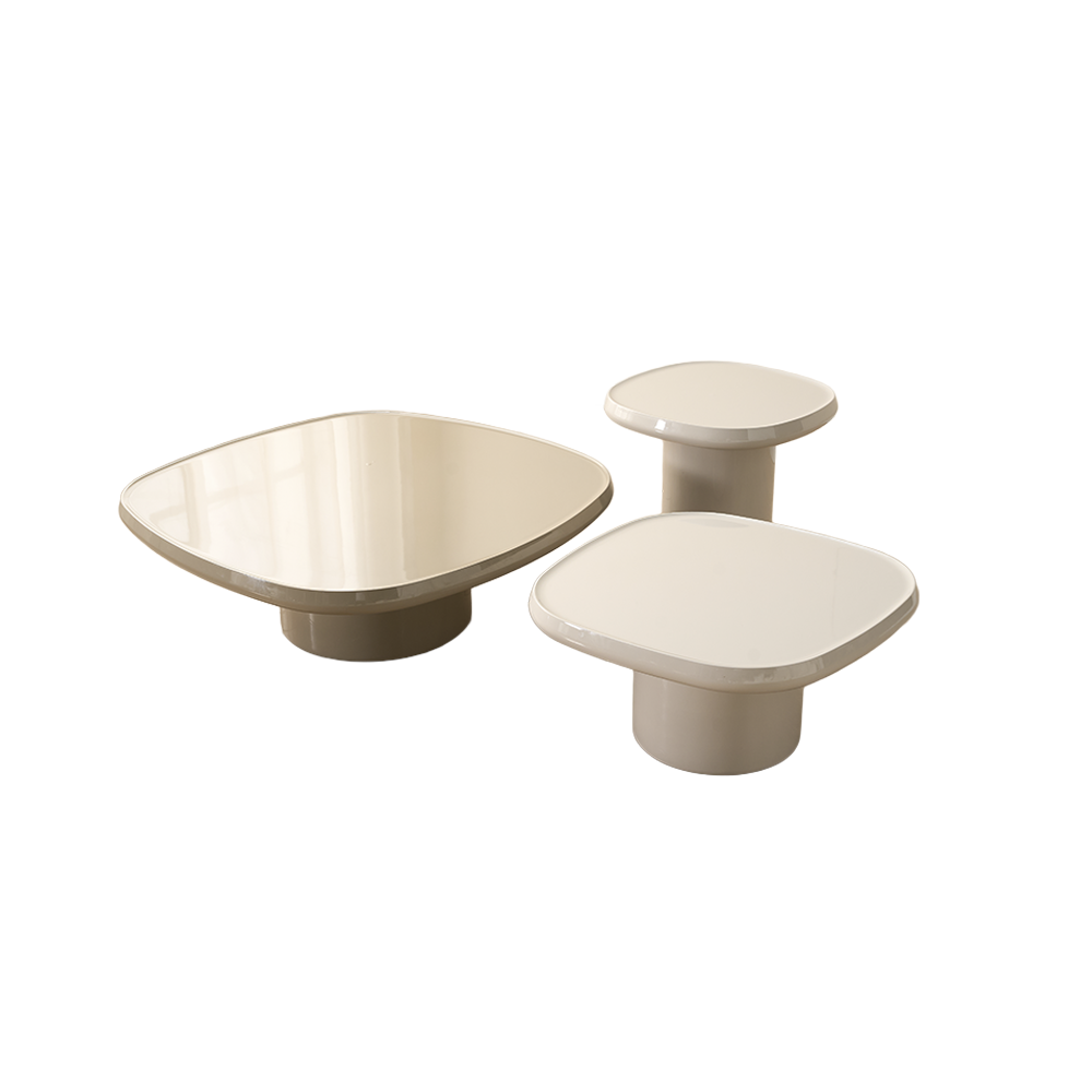 Petite table basse Eden beige