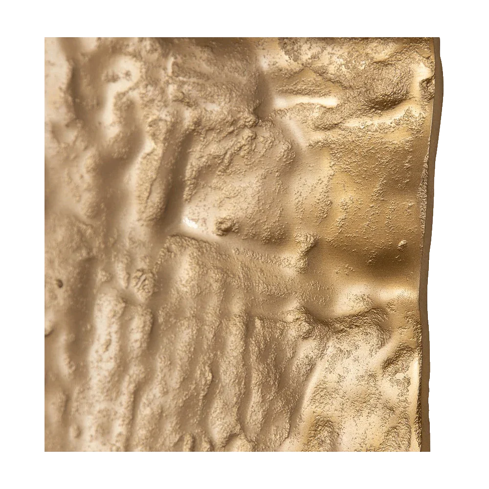 Décoration murale Edge en laiton