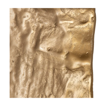 Décoration murale Edge en laiton