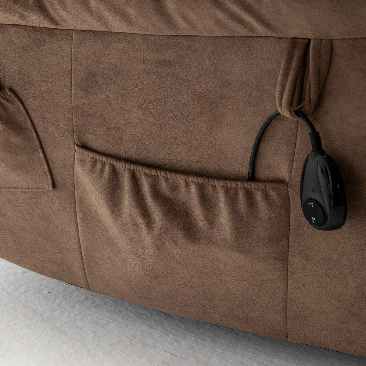 Fauteuil releveur électrique inclinable avec chauffage massant