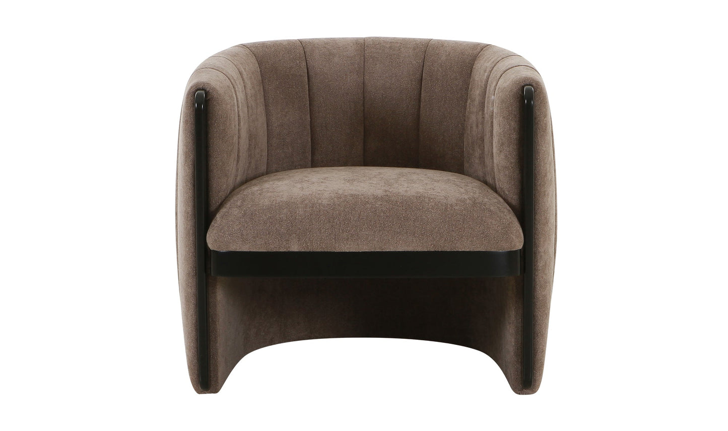 Fauteuil d'appoint Francis Taupe