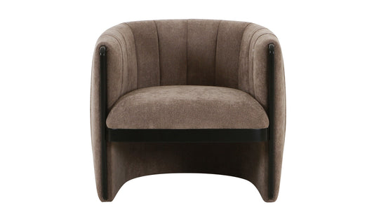 Fauteuil d'appoint Francis Taupe