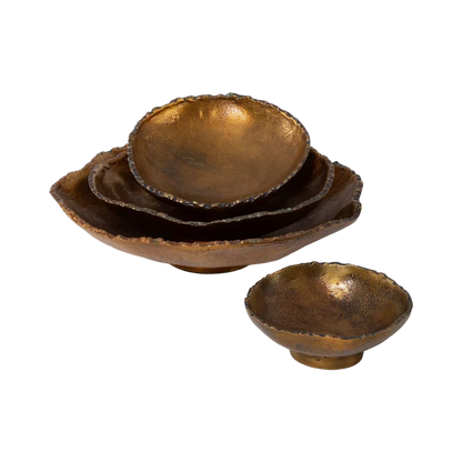 Ensemble de bols en bronze Gaia