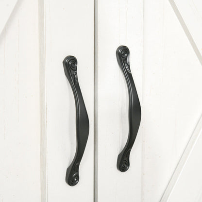 Buffet style grange HOMCOM 32, meuble de rangement buffet, bar à café pour salon ou entrée