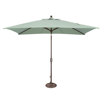 Parasol inclinable rectangulaire à bouton-poussoir SimplyShade Catalina de 10 pieds