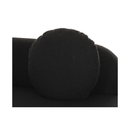 Canapé sectionnel Horizon Boucle noire