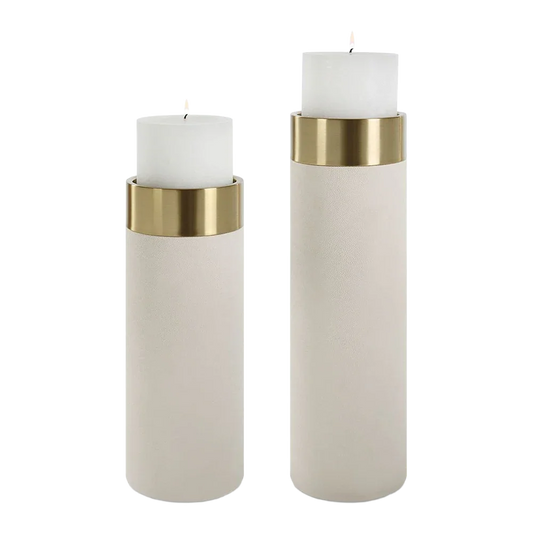 Bougeoirs Ignis Blanc