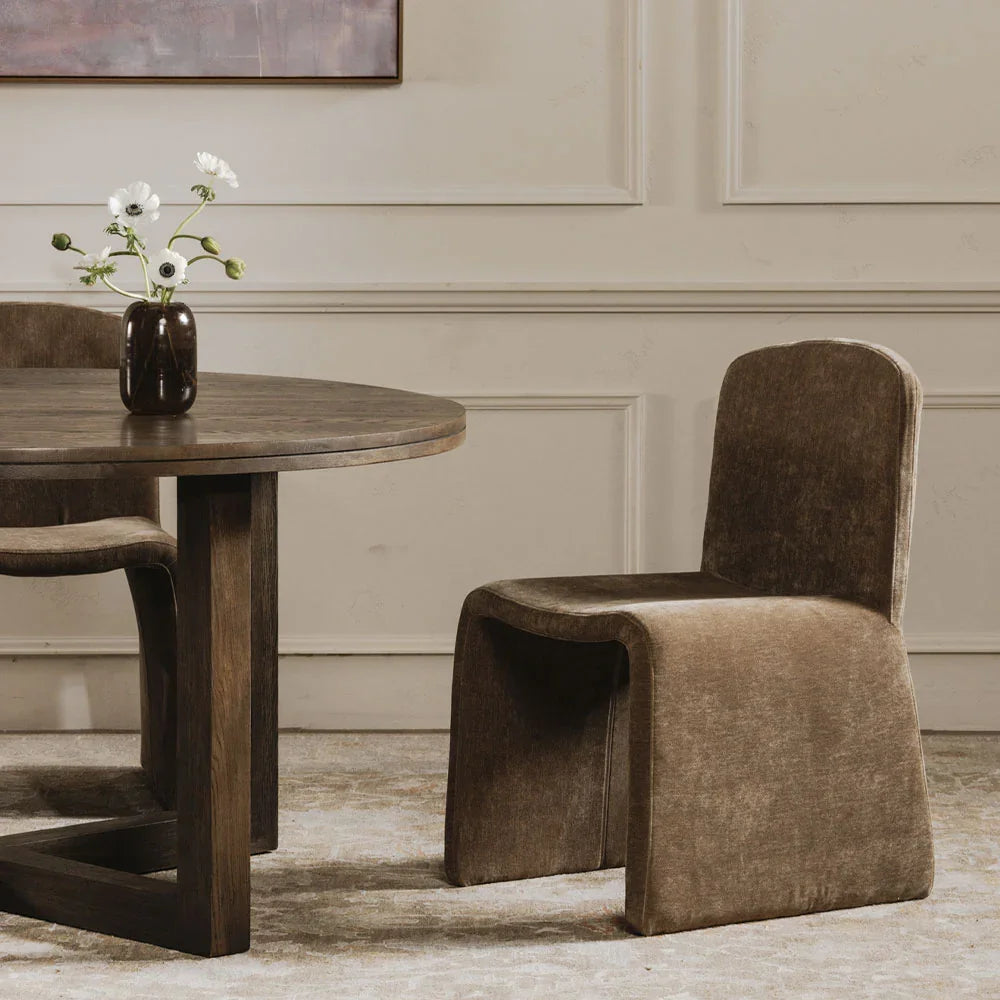 Chaise de salle à manger Kuna Camel