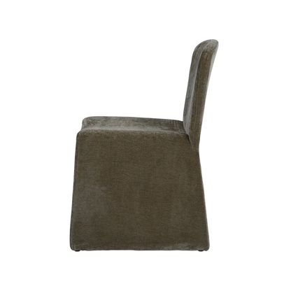 Chaise de salle à manger Kuna verte