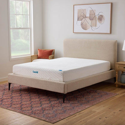 Matelas Lucid en mousse à mémoire de forme de luxe de 10 pouces