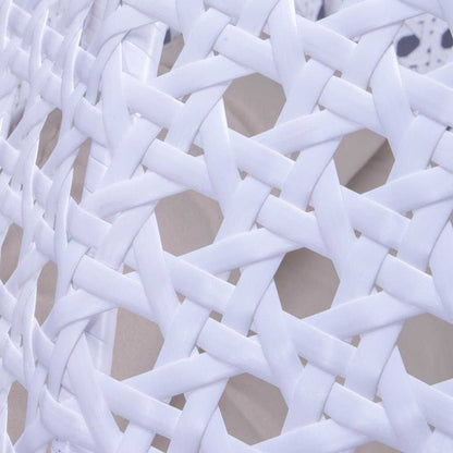 Fauteuil suspendu LeisureMod pour 2 personnes avec support - Chaise longue hamac en rotin et osier pour patio extérieur/intérieur avec coussins