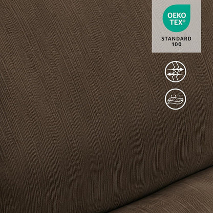 Fauteuil inclinable à bascule électrique surdimensionné MCombo à double moteur, sans accoudoirs, idéal pour le salon, tissu PR607