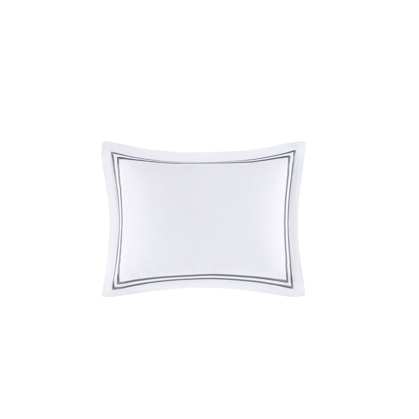 Parure de lit Madison Park Signature 500 fils au pouce carré, 100 % satin de coton brodé, collection de luxe