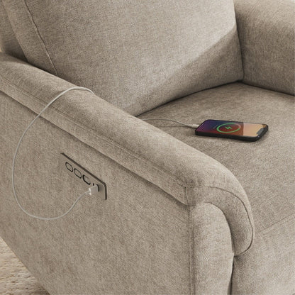 Fauteuil inclinable pivotant électrique Maire pour chambre d'enfant avec veilleuse