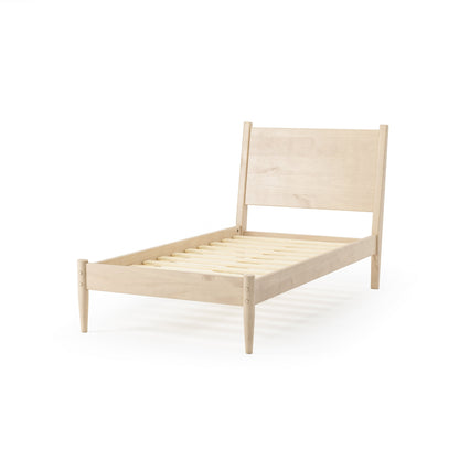 Lit à panneaux du milieu du siècle