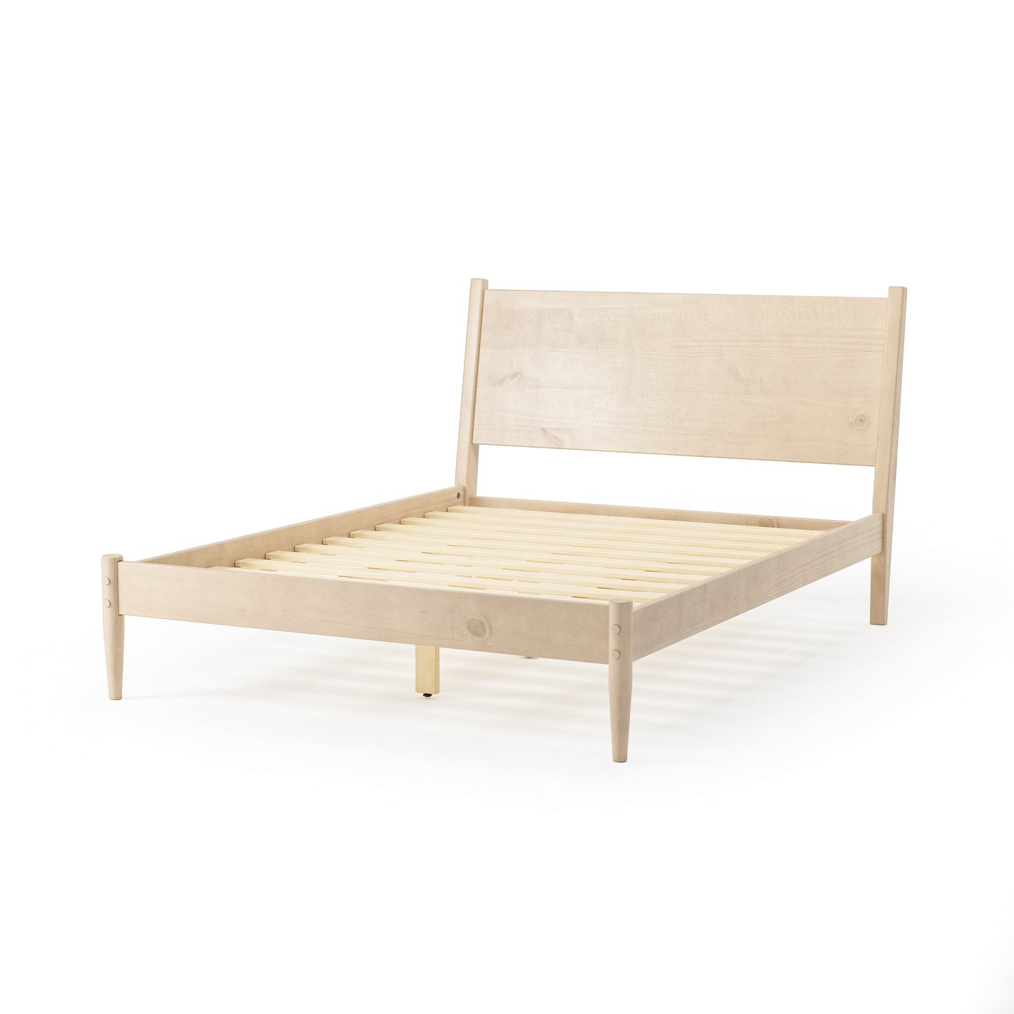 Lit à panneaux du milieu du siècle