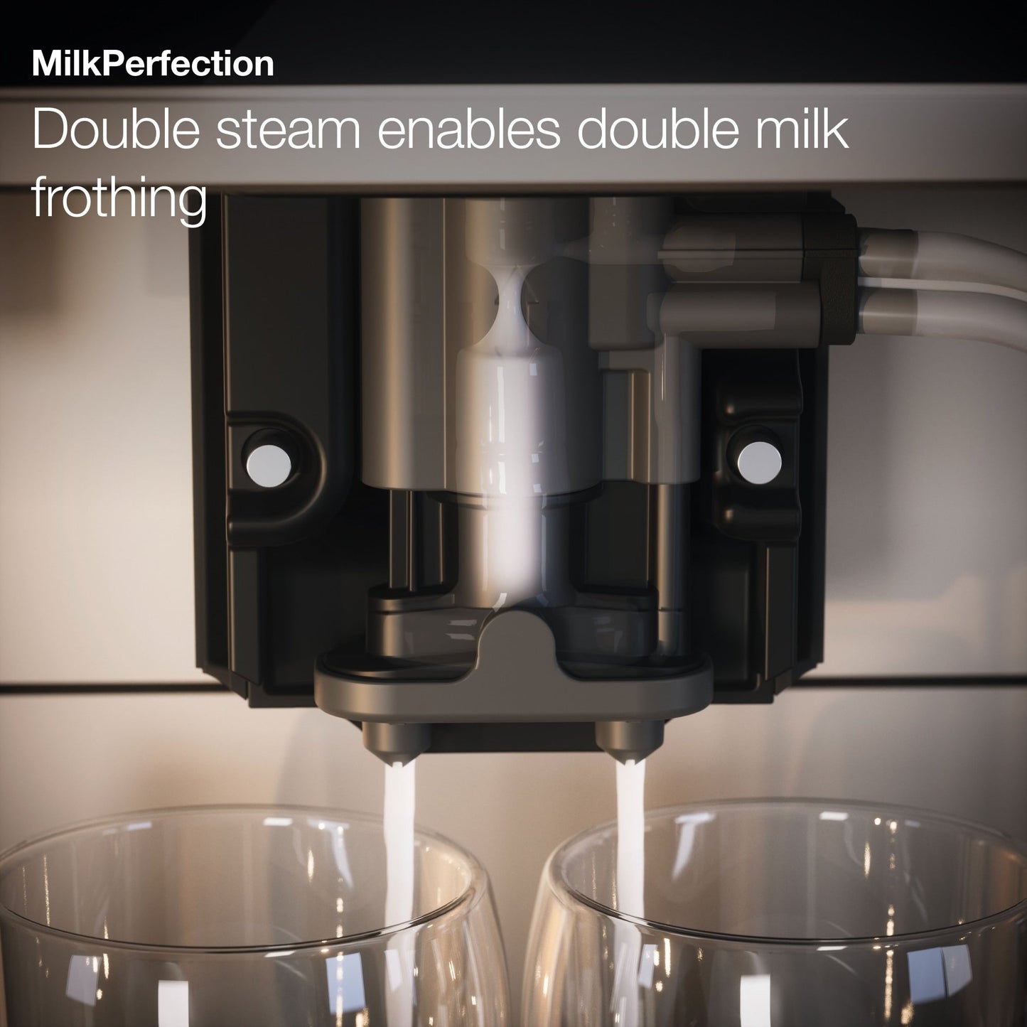 Machine à café de comptoir Miele CM 6160 MilkPerfection - Blanc Lotus