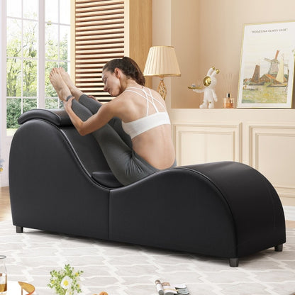 Chaise de yoga d'intérieur Mixoy, chaise longue de yoga incurvée pour adultes, étirements, exercice, détente