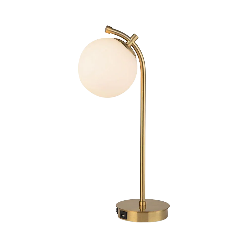 Lampe de bureau Moda dorée