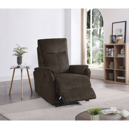 Fauteuil inclinable électrique moderne avec port USB, support complet de la tête et des lombaires