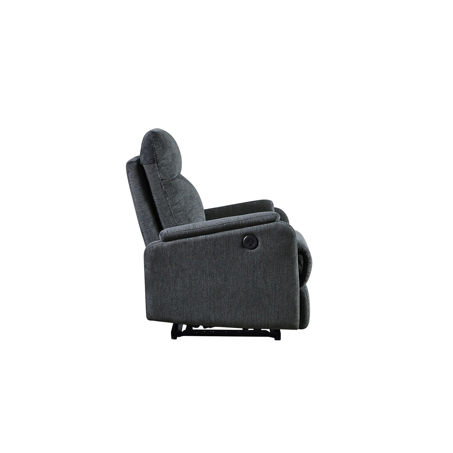 Fauteuil inclinable électrique moderne avec port USB, support complet de la tête et des lombaires