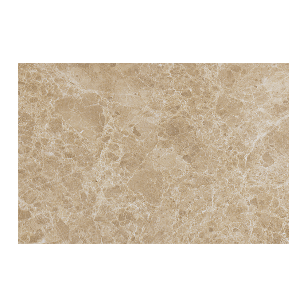 Table basse ronde Monaco en marbre doré