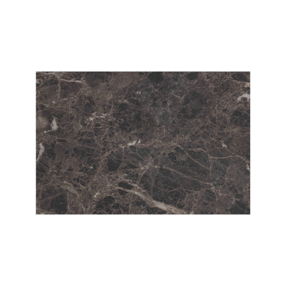 Table d'appoint ronde Monaco en marbre marron