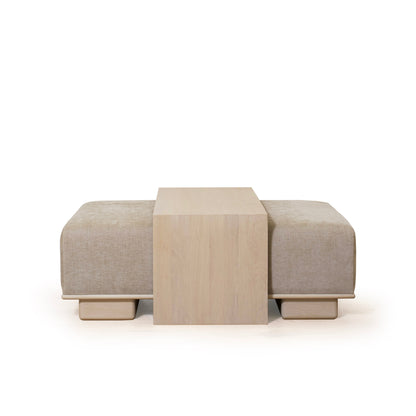 Noah Ottoman with Table