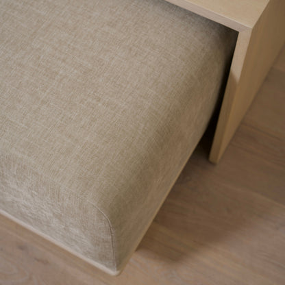 Noah Ottoman with Table