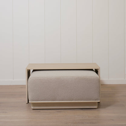Noah Ottoman with Table