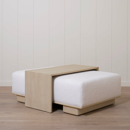 Noah Ottoman with Table