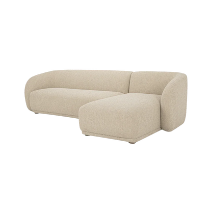 Canapé d'angle Nomad Beige Boucle