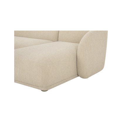 Canapé d'angle Nomad Beige Boucle