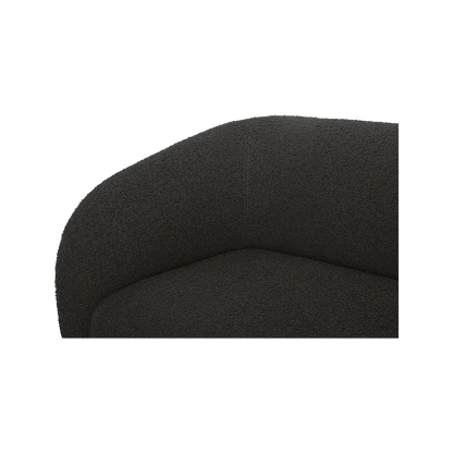 Canapé d'angle Nomad Black Boucle