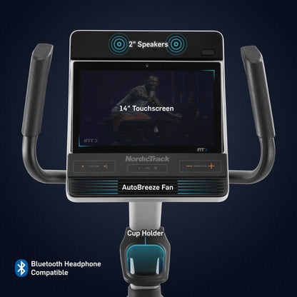 Vélo droit NordicTrack Commercial VU 29