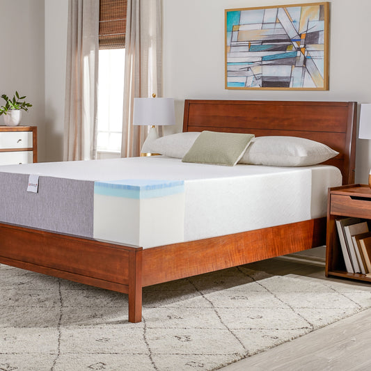 Matelas Select Luxury en mousse à mémoire de forme moyennement ferme de 14 pouces