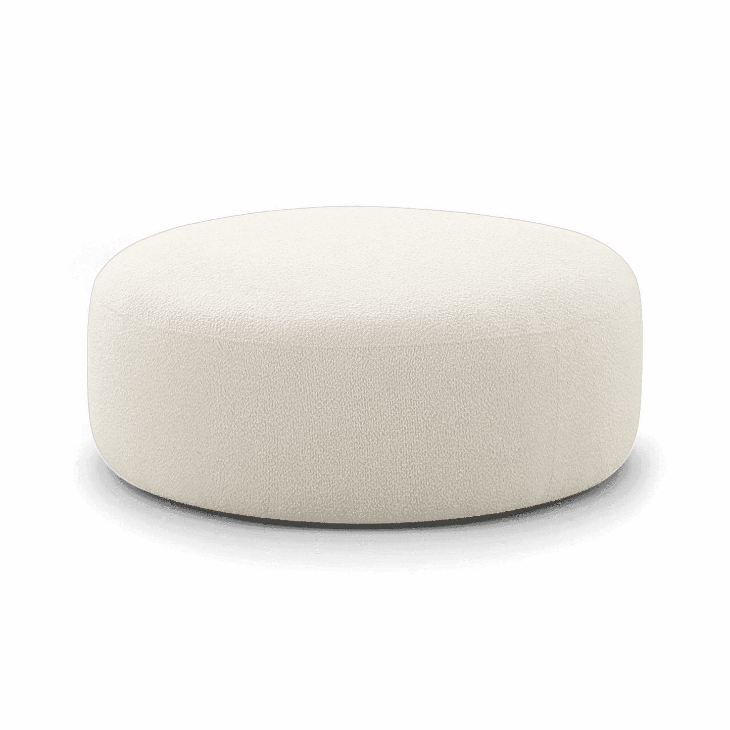 Pouf Boucle Crème Horizon