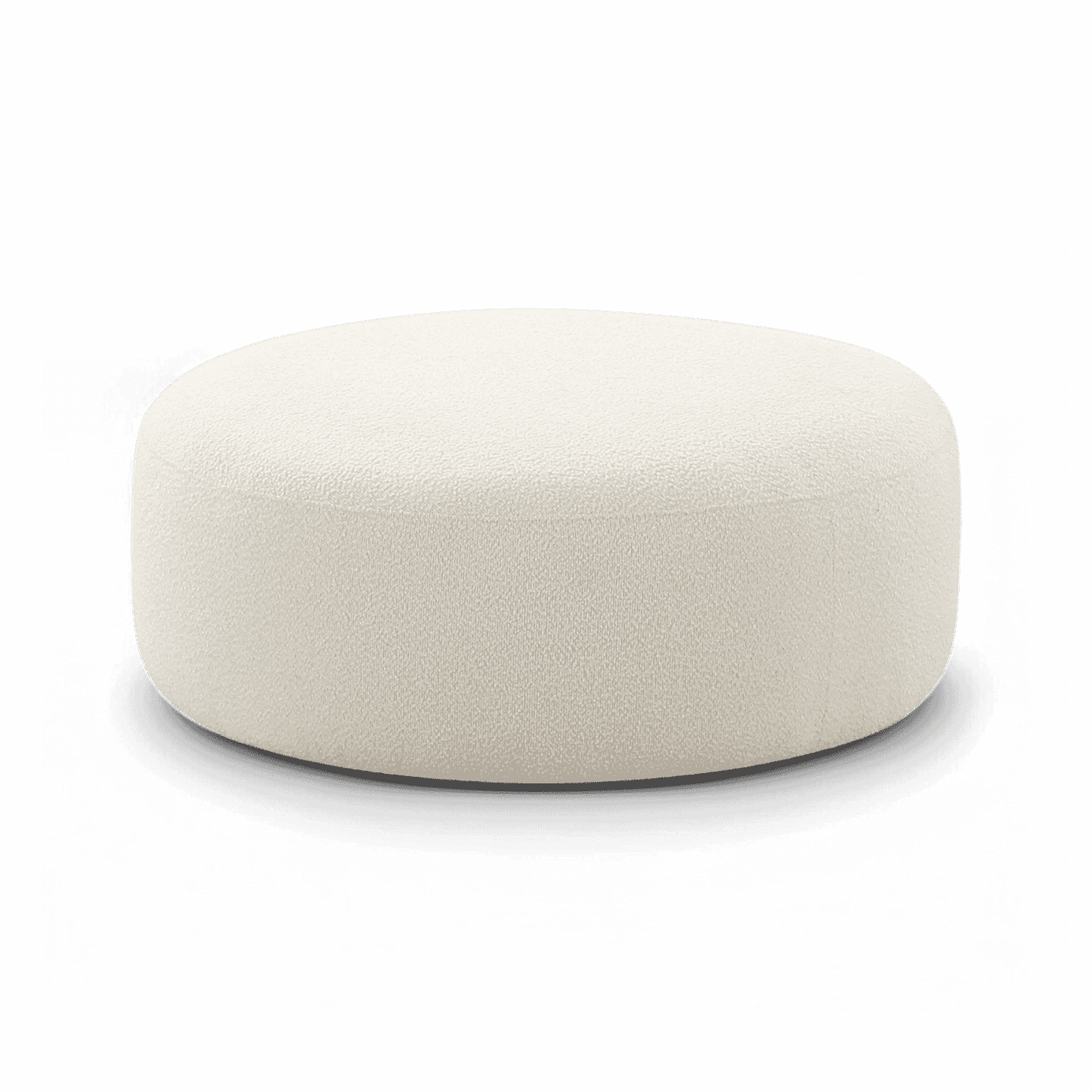 Pouf Boucle Crème Horizon