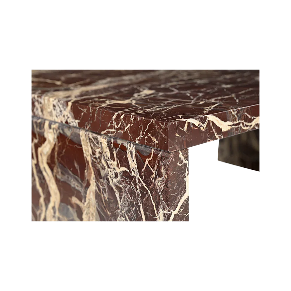 Table basse Obsidian Rouge