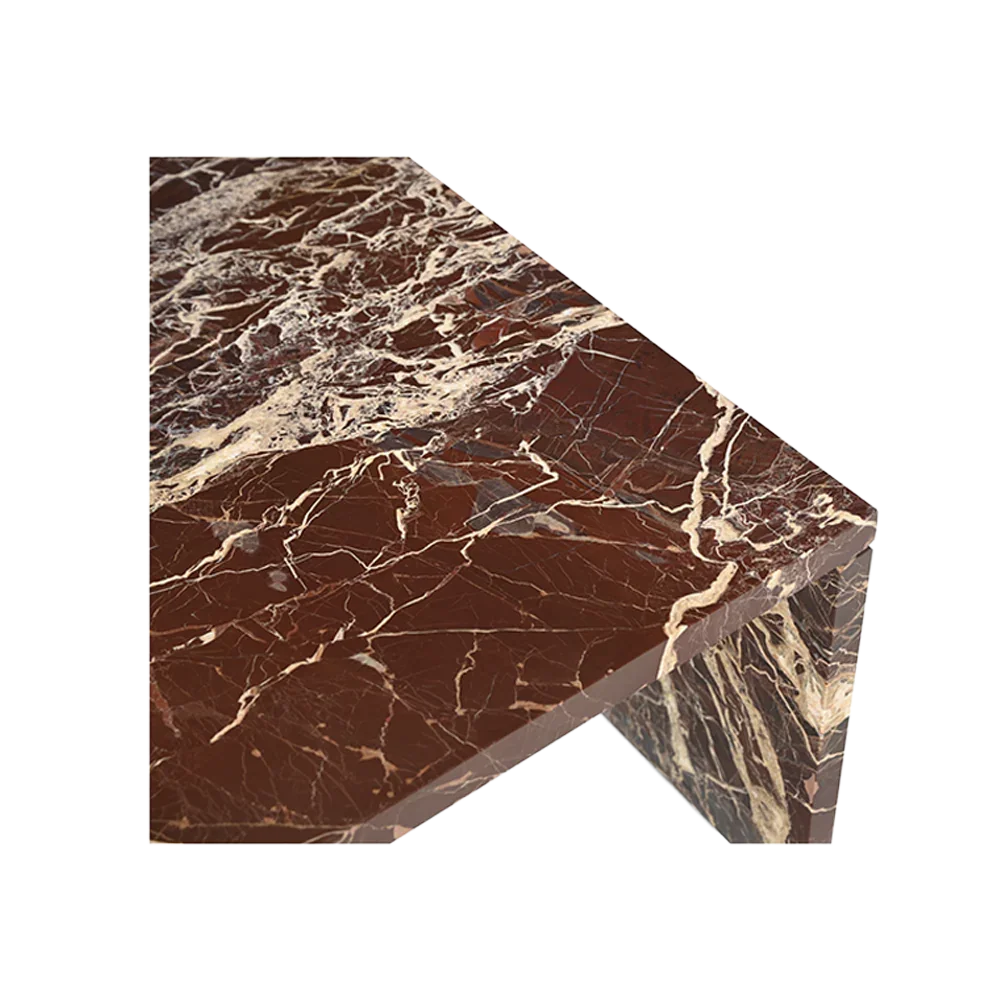 Table basse Obsidian Rouge