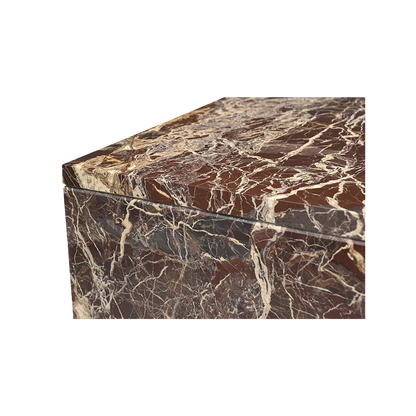 Table basse Obsidian Rouge