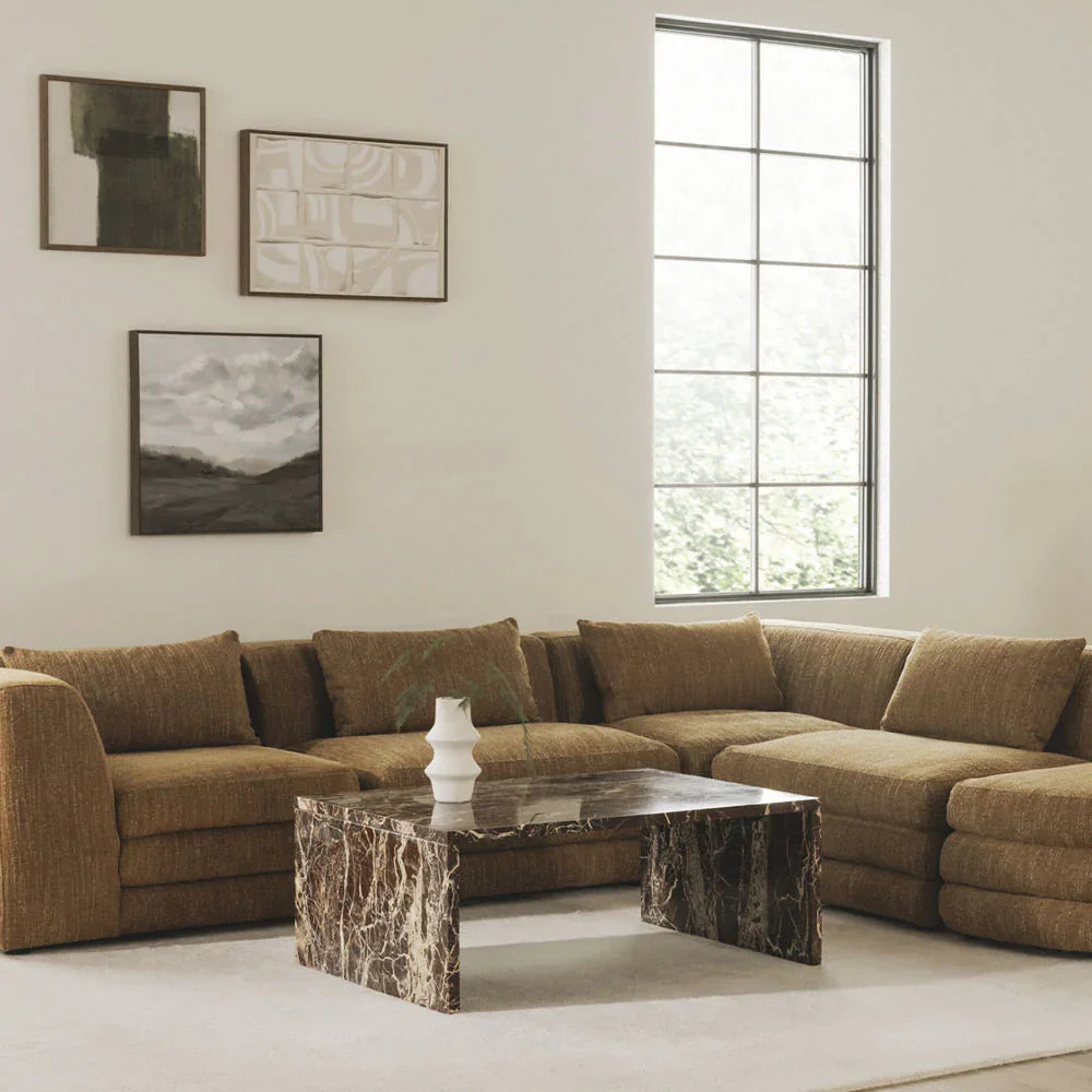 Table basse Obsidian Rouge