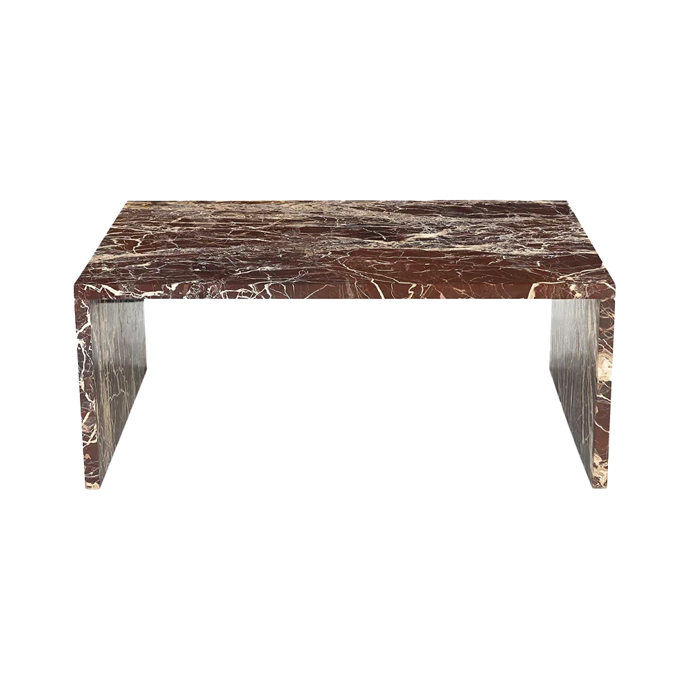 Table basse Obsidian Rouge